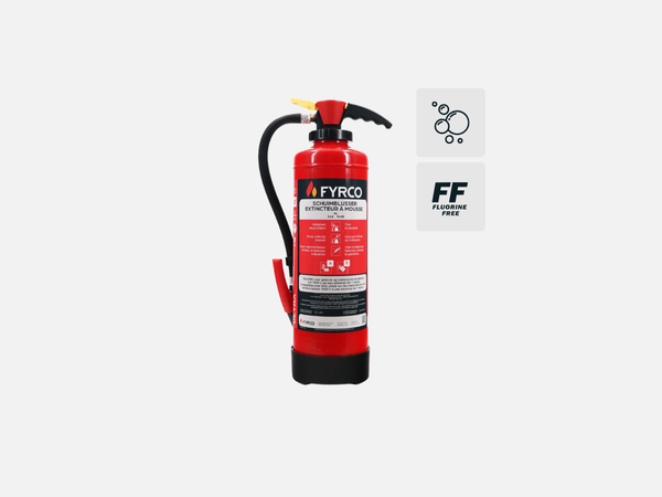 Schuimbrandblussers fluorvrij (AB)