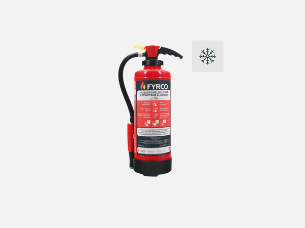 Vorstvrije brandblussers